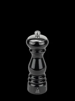 Sale Paris icône u'select manual wooden pepper mill in black gloss, 18cm Pepper|Pepper Mills