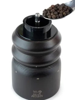 New Paris électrique u'select electric wooden pepper mill with a chocolate finish, 34cm Pepper|Pepper Mills