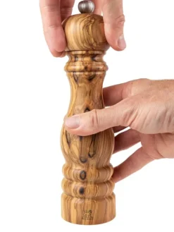 Flash Sale Paris Manual pepper mill in olive wood, 22cm For The Host With The Most|Pepper