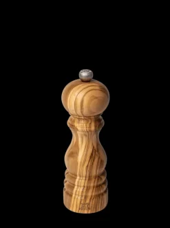 Store Paris Manual salt mill in olive wood, 18cm Salt|Salt Mills