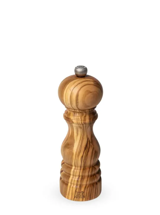 Store Paris Manual salt mill in olive wood, 18cm Salt|Salt Mills