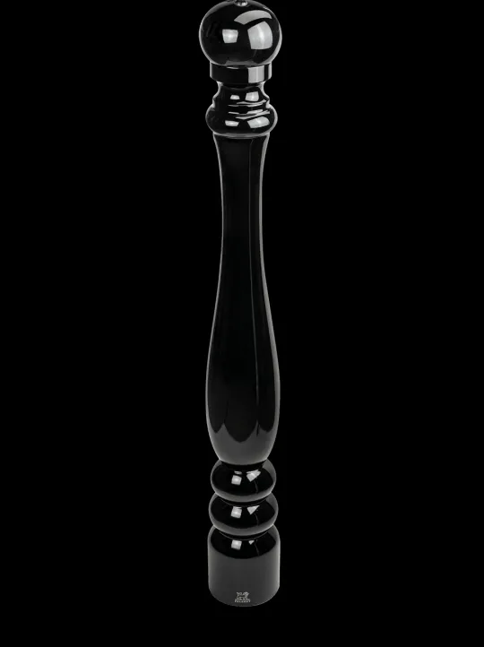 Shop Paris Manual wooden pepper mill with a black lacquered finish, 80cm Pepper|Pepper Mills