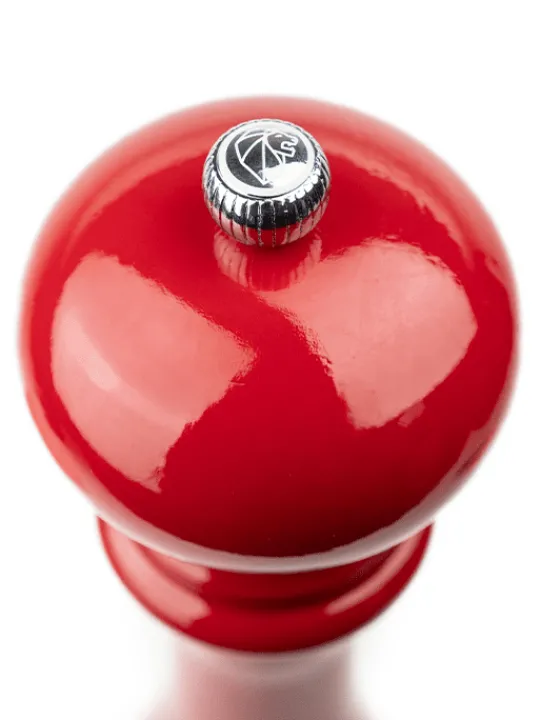 Shop Paris Manual wooden salt mill in passion red gloss, 30cm Salt|Salt Mills