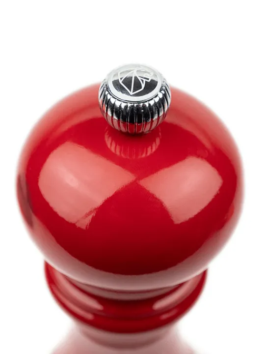 Outlet Paris Manual wooden salt mill in passion red gloss, 18cm Salt|Salt Mills