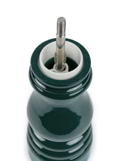 Best Paris Manual wooden salt mill in forest green gloss, 18cm Salt|Salt Mills