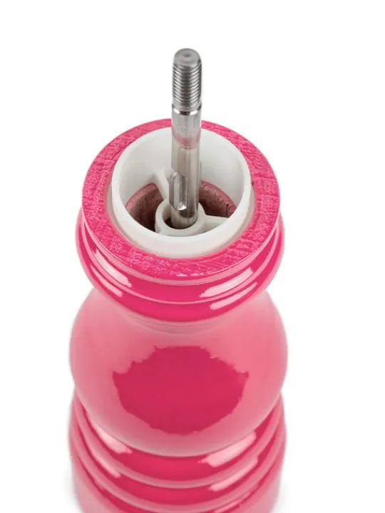 Clearance Paris Manual wooden salt mill in candy pink gloss, 18cm Salt|Salt Mills
