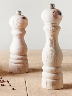 Best Sale Paris Manual wooden pepper mill with fair trade pepper, 12cm Pepper|Pepper Mills