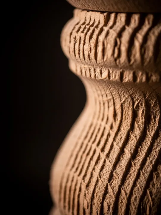 Best Sale Paris Manual wooden pepper mill with fair trade pepper, 12cm Pepper|Pepper Mills