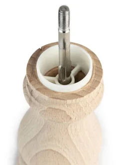 Fashion Paris Wooden manual salt mill with alpine salt, 18cm Salt|Salt Mills