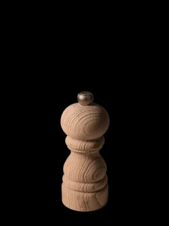 Hot Paris Wooden manual salt mill with alpine salt, 12cm Salt|Salt Mills