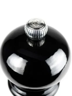 Clearance Paris Salt and pepper mill set in black gloss, 12cm Salt|Salt & Pepper Mill Sets