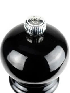 Clearance Paris Salt and pepper mill set in black gloss, 12cm Salt|Salt & Pepper Mill Sets