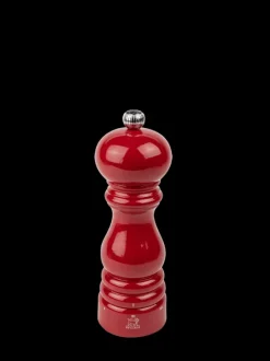 Online Paris u'select Manual wooden pepper mill in passion red gloss, u'select, 18cm - 7in For The Foodie|Pepper