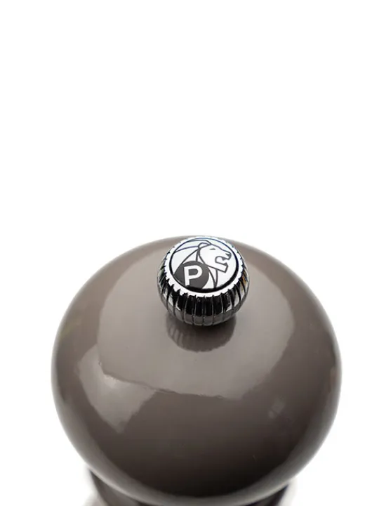 Discount Paris u'select U'select manual wooden pepper mill in taupe grey gloss, 18cm - 7in For The Foodie|Pepper