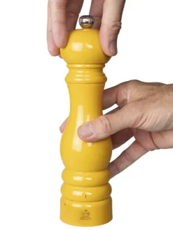 Online Paris u'select U'select manual wooden pepper mill in saffran gloss, 22cm Pepper|Pepper Mills