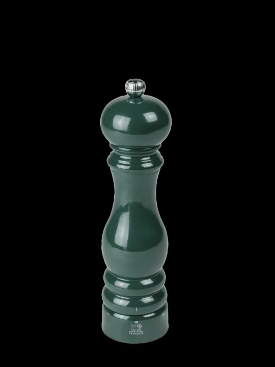 Clearance Paris u'select U'select manual wooden pepper mill in green forest gloss, 22cm Pepper|Pepper Mills