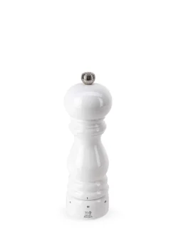 Best Sale Paris u'select U’select manual wooden pepper mill in white gloss, 18cm Pepper|Pepper Mills