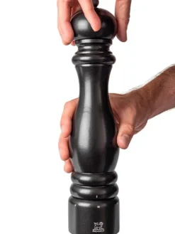 Store Paris u'select U'select manual wooden pepper mill in satin black, 40cm Pepper|Pepper Mills