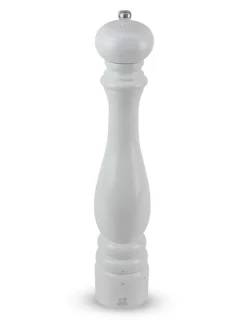 Fashion Paris u'select U’select manual wooden pepper mill in white gloss, 40cm Pepper|Pepper Mills