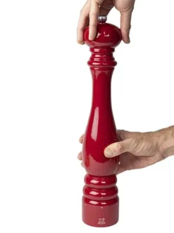 Sale Paris u'select uselect manual wooden pepper mill in passion red gloss, 40cm Pepper|Pepper Mills