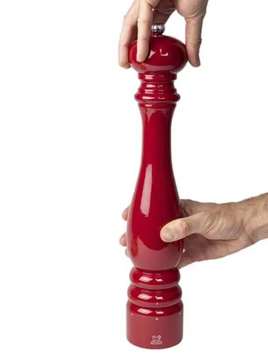 Sale Paris u'select uselect manual wooden pepper mill in passion red gloss, 40cm Pepper|Pepper Mills