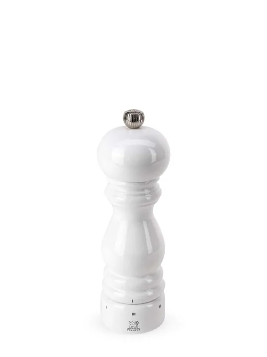 Sale Paris u'select U’select wooden manual salt mill with a white lacquer finish, 18cm Salt|Salt Mills