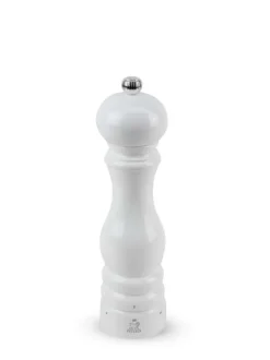 Discount Paris u'select U’select wooden manual salt mill with a white lacquer finish, 22cm Salt|Salt Mills