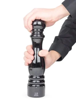 Flash Sale Paris u'select U’select wooden manual pepper mill in black gloss, 30cm Pepper|Pepper Mills
