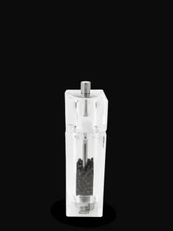 Discount Pontarlier Combination manual pepper mill and salt cellar, acrylic, 15 cm Pepper|Pepper Mills