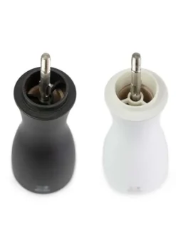 Cheap Tahiti Set of manual beechwood salt and pepper mills in black and white, 20cm Salt|Salt & Pepper Mill Sets
